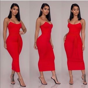 Dress Red @jojo__fashions